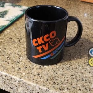 CKCO TV Logo Black Mug